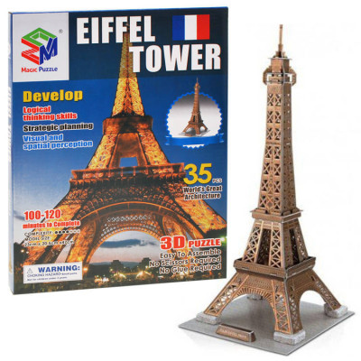 3D Puzzle – Eiffelova veža